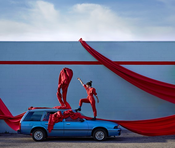 Adi Goodrich and her 1988 Chevy Cavalier 